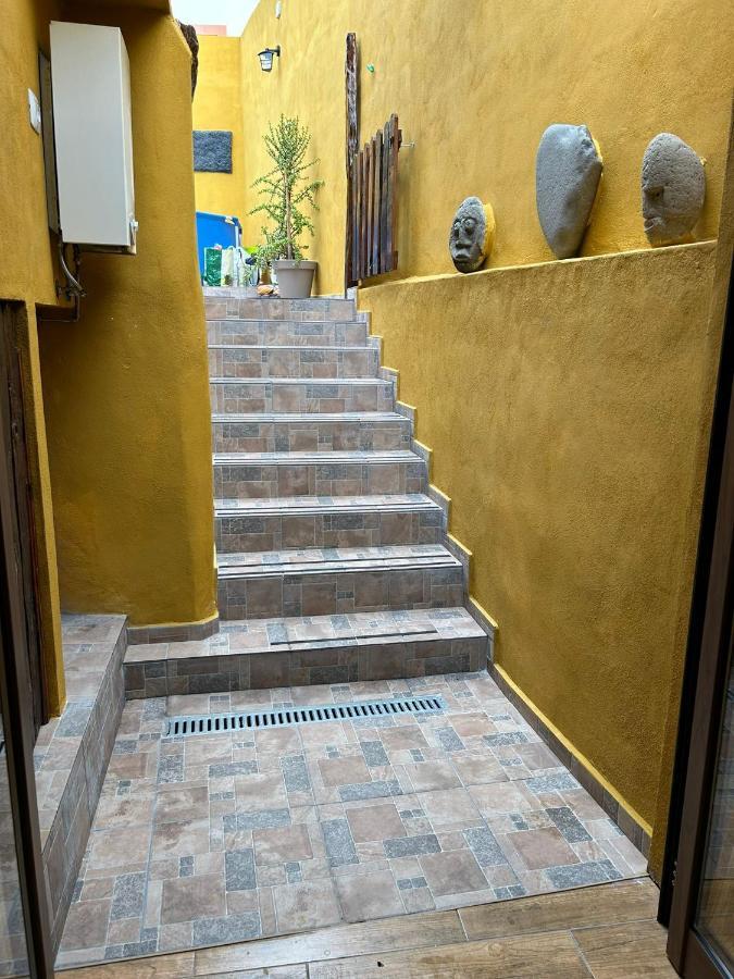Tradicional Casa Canaria Con Piscina Y Vistas Al Teide Icod De Los Vinos Exterior foto
