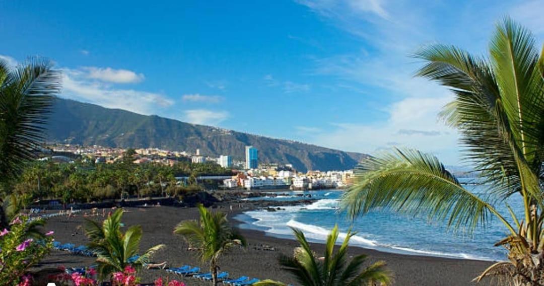 Tradicional Casa Canaria Con Piscina Y Vistas Al Teide Icod De Los Vinos Exterior foto